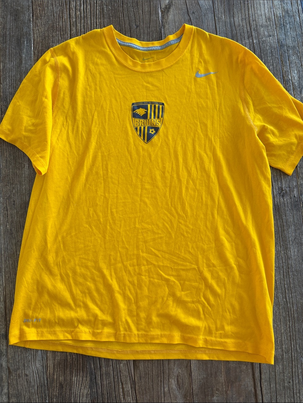 Nike DRI-fit George Fox University Bruins Crest Tee